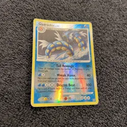 POKEMON Gyarados 19/100 Stormfront 2008 Holo Rare Pokemon Card OK FAIR CONDITION - Image 5