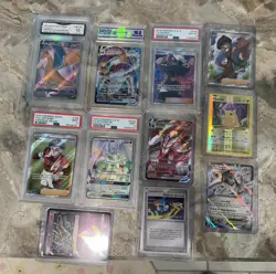 Pokemon Big Graded Card Lot Of 10 Psa/cgc/etc Slabs Includes Grades 10s 9 & More - Image 1