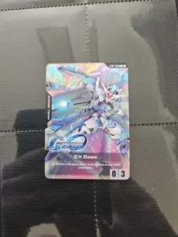 Gundam G Generation Eternal EX Base Card EXBP-009 Collaboration Pack Dual Impact - Image 1