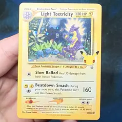 Light Toxtricity SWSH137 SWSH: Sword & Shield Promo Cards Holo - Image 2