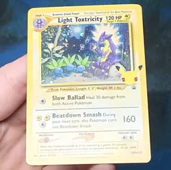 Light Toxtricity SWSH137 SWSH: Sword & Shield Promo Cards Holo - Image 3