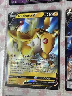 Pokemon Card - Ampharos V 049/185 PSA 10 Maybe - Image 2
