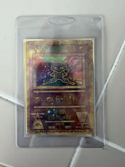 Pokemon TCG Ancient Mew 2000 Movie Promo Holo Card Trading Card Game - Image 1
