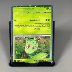Chikorita (Cosmos Holo) 008/217 Common Miscellaneous Cards & Products Pokemon NM - Image 2