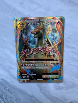 Pokemon TCG Evolutions Full Art Holo Ultra Rare Card Mega Charizard EX 101/108 - Image 1