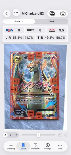 Pokemon TCG Evolutions Full Art Holo Ultra Rare Card Mega Charizard EX 101/108 - Image 4