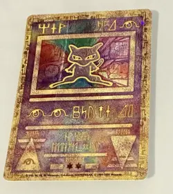 Ancient Mew 2000 Holo Rare Pokemon Card TCG Nintendo Movie Promo - Image 1