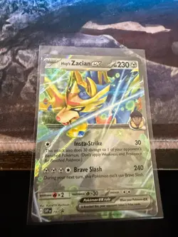 Hop's Zacian ex SVP193 Sv: Scarlet & Violet Promo Cards Holo - Image 1