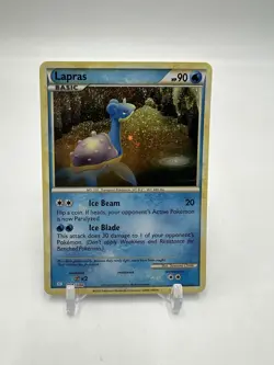 Pokemon Lapras 008/034 Trading Card Game Classic Classic Collection Holo EN 2023 - Image 1