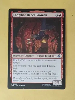 Magic MTG-Longshot, Rebel Bowman - Avatar: Last Airbender: Eternal TLE U #120 - Image 1