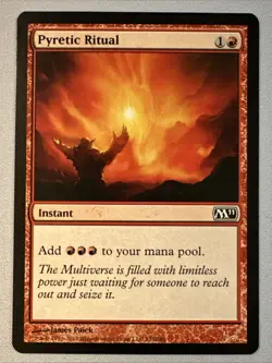 MTG / Pyretic Ritual / M11 / #153 / Regular / Rare / NM - Image 1