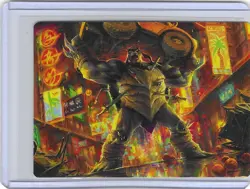 Slash, Reptile Rampage 10/54 TMNT - Gold Stamped Signature - Image 1