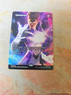Ephemerate Borderless Marvel's Super Heroes MTG NM - Image 1