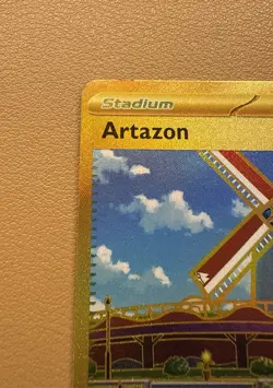 Artazon Trainer 229/197 Hyper Rare Gold SV: Obsidian Flames Pokemon TCG - Image 5