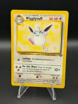 Wigglytuff 32/64 Rare Jungle Pokemon Unlimited Heavily Played - Image 1