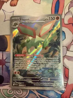 Pokemon TCG Flygon 101/094 Me02: Phantasmal Flames Holo Illustration Rare M/NM - Image 2