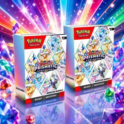⭐Pokemon TCG: Scarlet & Violet-Prismatic Evolutions Booster Bundle 6 Packs (x2) - Image 2