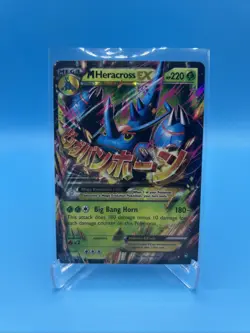 Pokemon TCG M Heracross EX XY Furious Fists 5/111 Ultra - Image 1