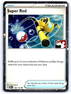 Super Rod (Cosmos Holo) 188/193 Common Prize Pack Series Cards Pokemon Near Mint - Image 1