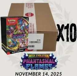 Pokemon Phantasmal Flames 10X SEALED BOOSTER BUNDLE CASE 11/14 PRESALE!! - Image 1