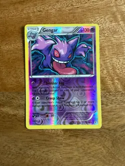 Gengar 35/83 Rare Generations Pokemon Reverse Holo LP - Image 1