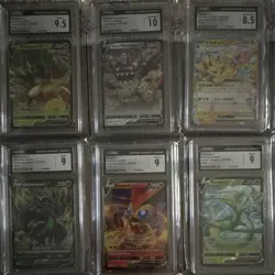 Pokemon TCG CGC 22 Graded Lot English Pikachu, Giratina, Jolteon, Espeon & more! - Image 1
