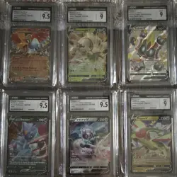 Pokemon TCG CGC 22 Graded Lot English Pikachu, Giratina, Jolteon, Espeon & more! - Image 3