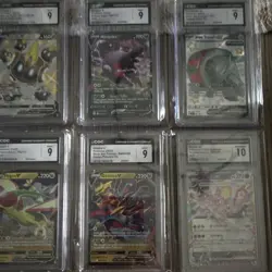 Pokemon TCG CGC 22 Graded Lot English Pikachu, Giratina, Jolteon, Espeon & more! - Image 4