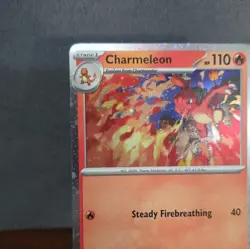 Pokemon | Charmeleon MEP 079| 🌀SWIRL🌀 | NM | Cosmos Holo Black Star Promo - Image 4