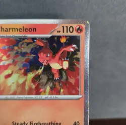 Pokemon | Charmeleon MEP 079| 🌀SWIRL🌀 | NM | Cosmos Holo Black Star Promo - Image 5