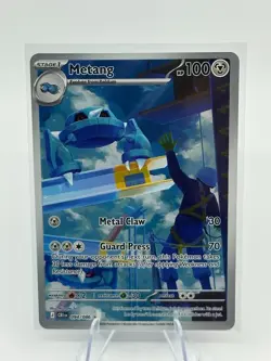 Pokemon TCG Chaos Rising 2026 Metang Illustration Rare #94/86 - Image 1