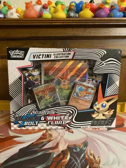 Lot of (5) Pokemon Center Pitch Black Chaos Rising ETB PC Booster Box Victini BB - Image 4