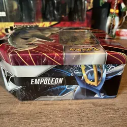 New and Factory Sealed Pokemon TCG Sword & Shield V Strikers Tin - Tyranitar V - Image 3