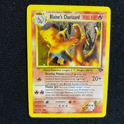 Pokemon TCG - Blaine's Charizard 2/132 Gym Challenge 2000 English Holo Rare - Image 1