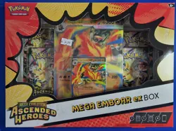 Ascended Heroes Mega Emboar EX Box - Sealed & In Hand - Same Day Dispatch - Image 1