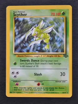 Scyther #26 / 64 Jungle - NM - Pokemon 1999 - Image 1