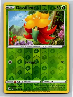 Gossifleur 024/264 Common Fusion Strike Pokemon Reverse Holo Near Mint - Image 1
