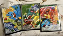 Pokemon First Partner Series 1 (Kanto Set) Bulbasaur, Squirtle, Charmander - Image 1