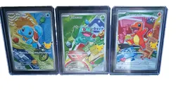Pokemon First Partner Series 1 (Kanto Set) Bulbasaur, Squirtle, Charmander - Image 2
