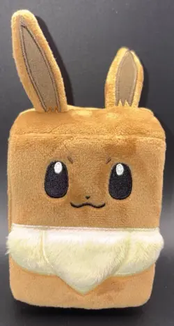 Eevee Plush Deck Box Prismatic Evolutions Super Premium Collection Pokemon - Image 1