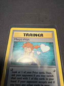 Misty's Wish 108/132 Gym Challenge Non Holo Rare Pokemon TCG 2000 - Image 2