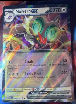 2025 Pokemon Prismatic Evolutions Noivern ex #091/131 - Image 1