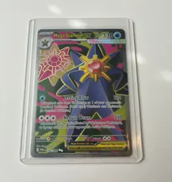 Pokemon Mega Starmie ex 102/088 Ultra Rare Perfect Order Full Art Holo NM - Image 1