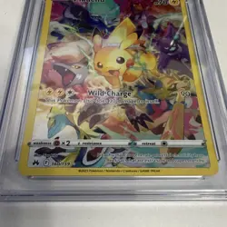 Pokemon TCG- CGC 10 Pikachu 160/159 Secret Rare Holo - SWSH Crown Zenith 2023 - Image 2