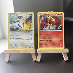 Lugia XY156 & Ho-Oh XY153 Holo Promo Pokemon TCG XY Black Star Promos - Image 1