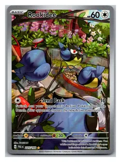 ROOKIDEE 225/193 ILLUSTRATION RARE PALDEA EVOLVED POKEMON HOLO NEAR MINT - Image 1