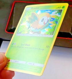 Pokemon TCG: Rowlet Black Star Promo SM153 Holo Near Mint (NM) - Image 2