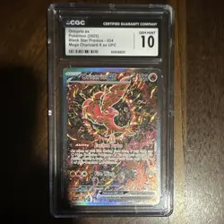 CGC 10 Oricorio ex Black Star Promo 024 Holo English Pokemon TCG 2025 - Image 1