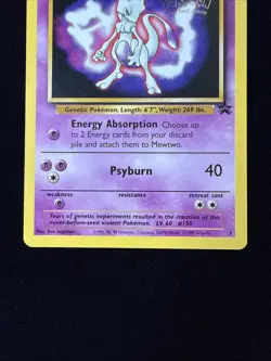 Mewtwo - Black Star Promo - #3 - Pokemon TCG - LP - Image 3