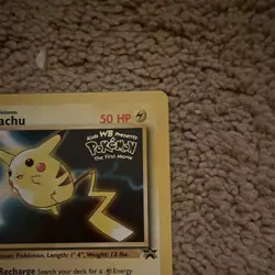 Wizards of the Coast Pikachu Wotc Promo #4 English Basic Regular 50 HP 1999 - Image 5